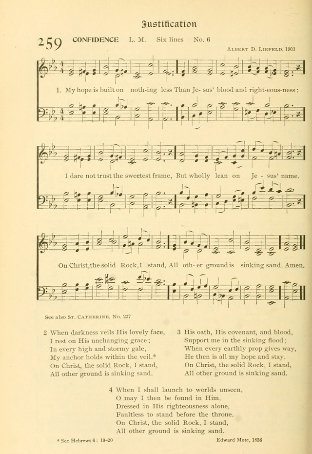Evangelical Lutheran hymnal: with music page 289