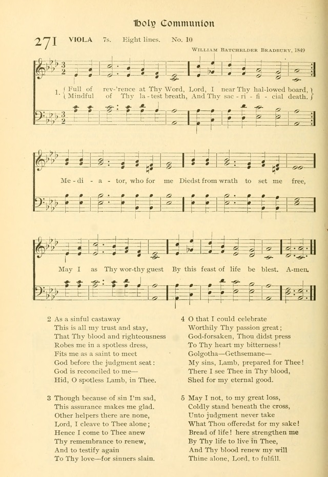 Evangelical Lutheran hymnal: with music page 301