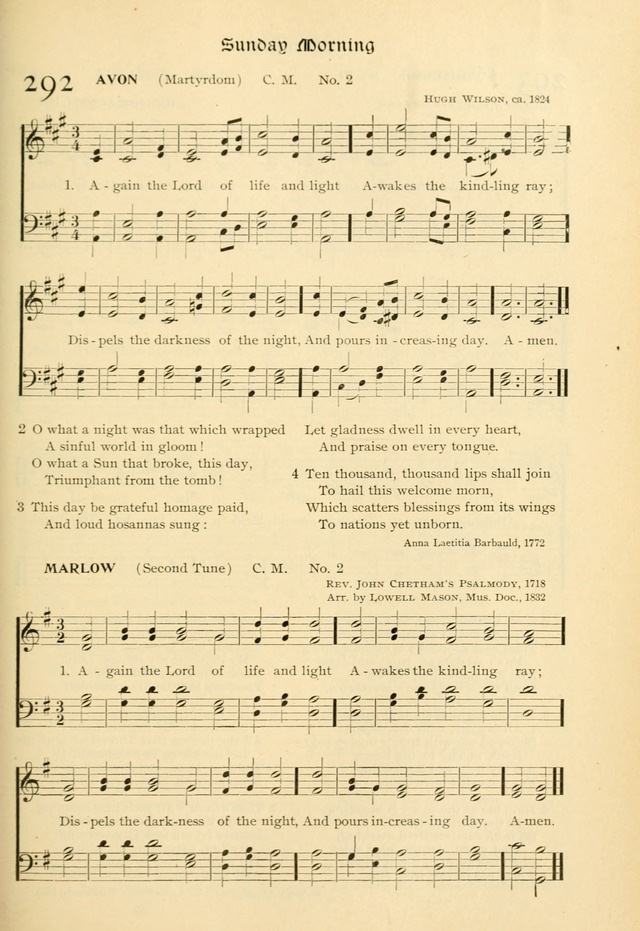 Evangelical Lutheran hymnal: with music page 322