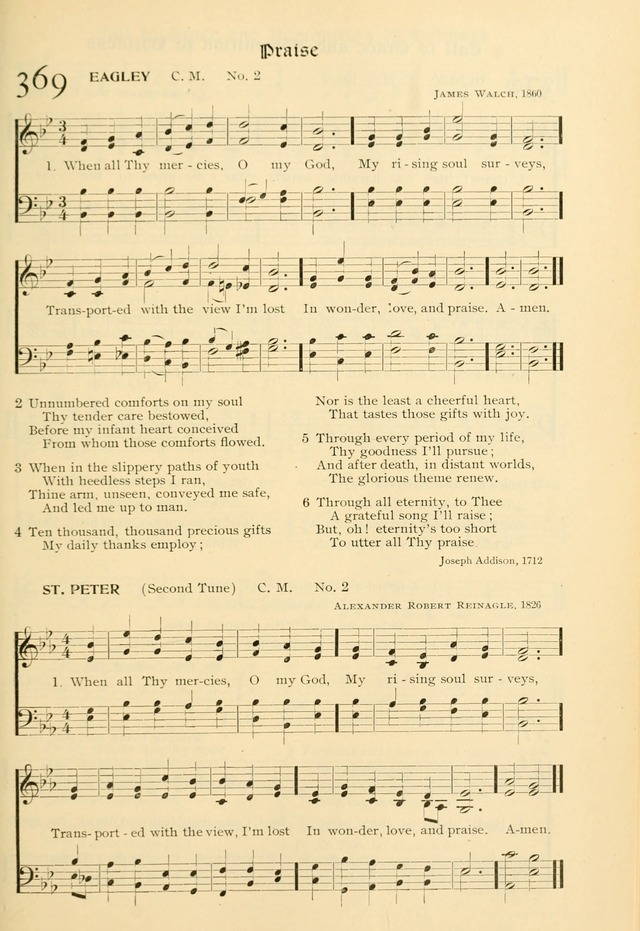Evangelical Lutheran hymnal: with music page 382