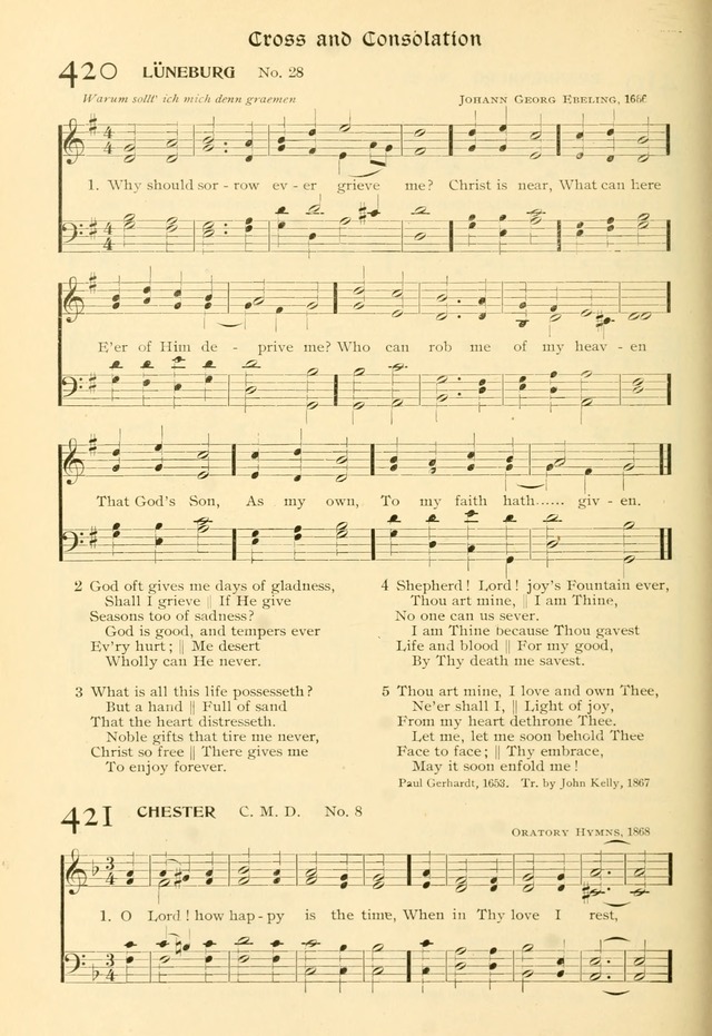 Evangelical Lutheran hymnal: with music page 423