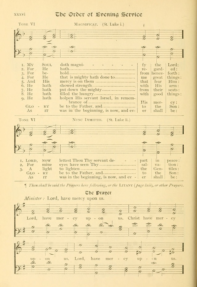 Evangelical Lutheran hymnal: with music page 43
