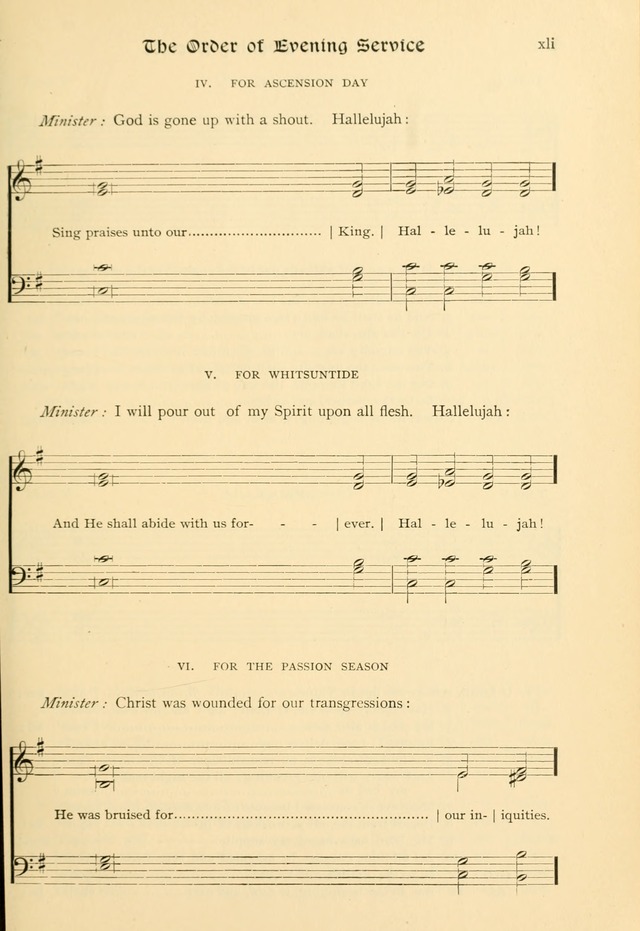 Evangelical Lutheran hymnal: with music page 48