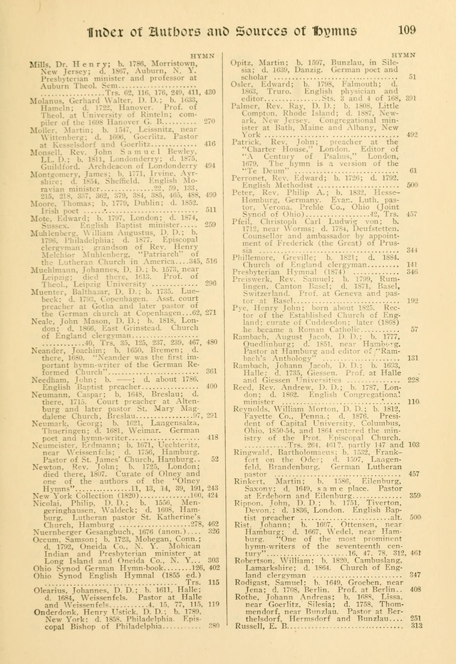 Evangelical Lutheran hymnal: with music page 620
