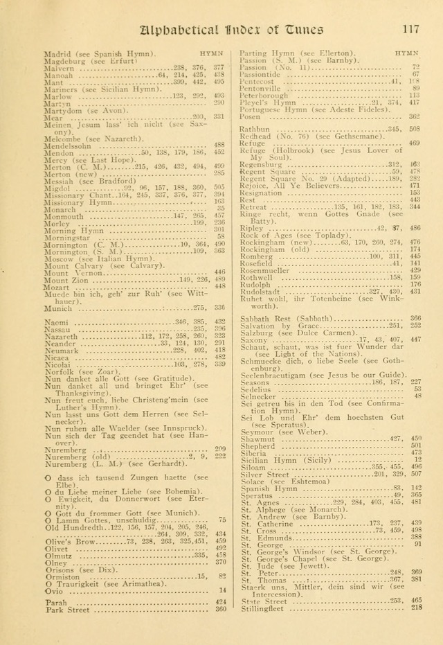 Evangelical Lutheran hymnal: with music page 628