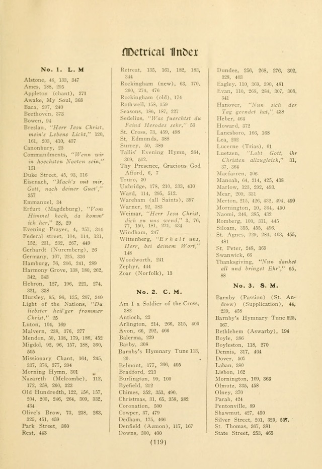 Evangelical Lutheran hymnal: with music page 630