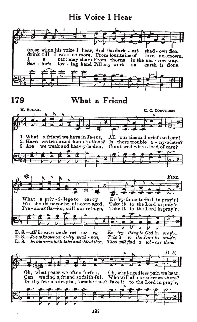 Evening Light Songs page 183