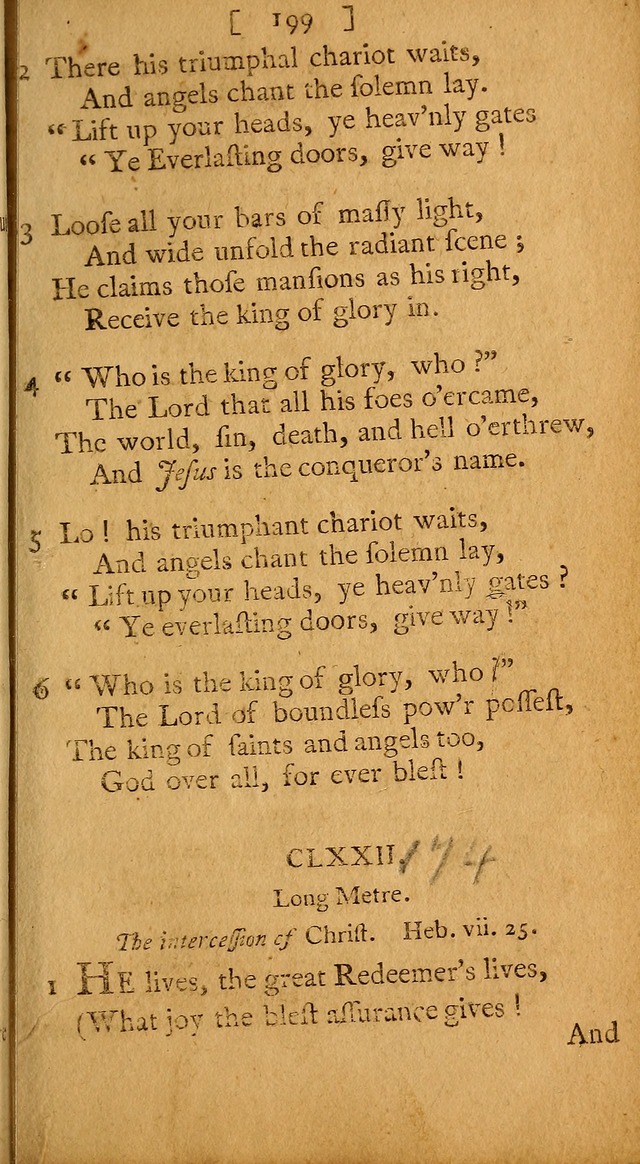 Evangelical Psalms, Hymns, and Spiritual Songs: selected from various authors; and published by a Committee of the Convention of the churches, believing in the restitution of all men... page 207