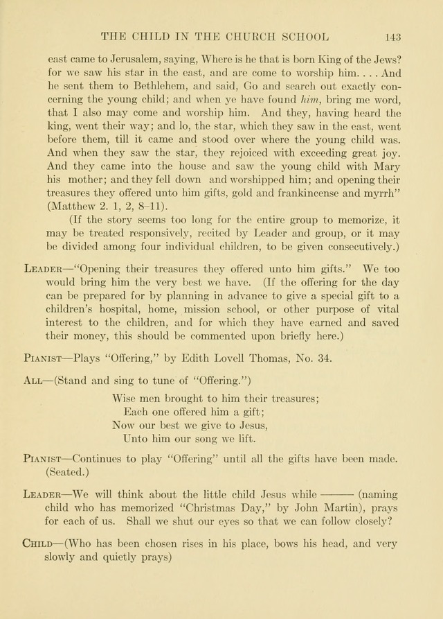 A First Book in Hymns and Worship page 143