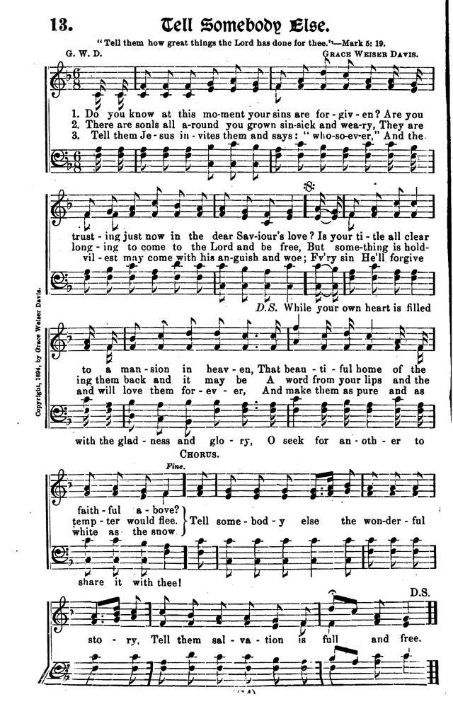 Favorite Gospel Songs page 12