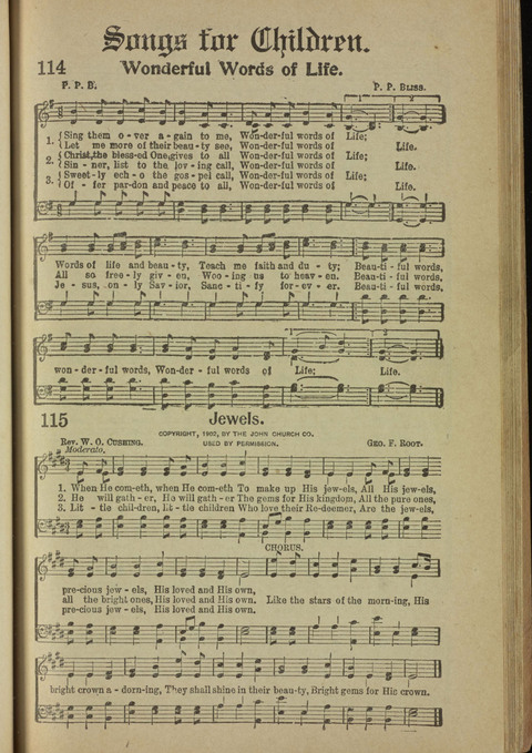 Full Gospel Songs page 109