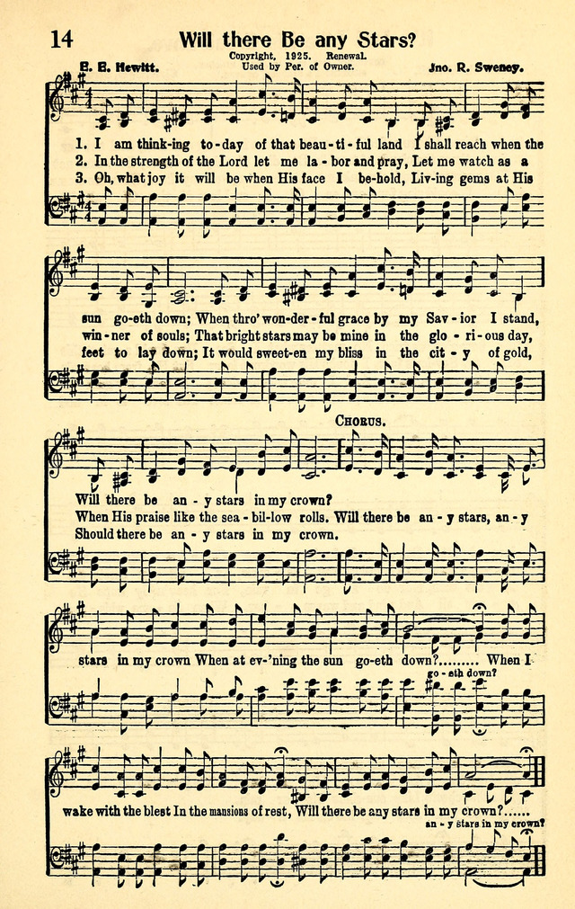 Favorite Gospel Songs page 15