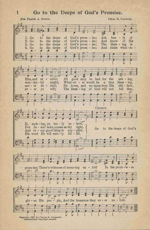 Foundation Hymns: (Revised) page 1
