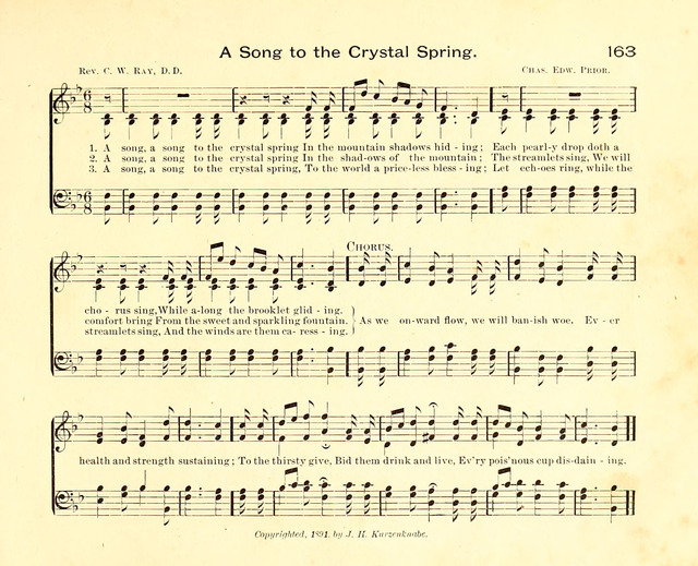 Fair as the Morning. Hymns and Tunes for Praise in the Sunday-School page 161