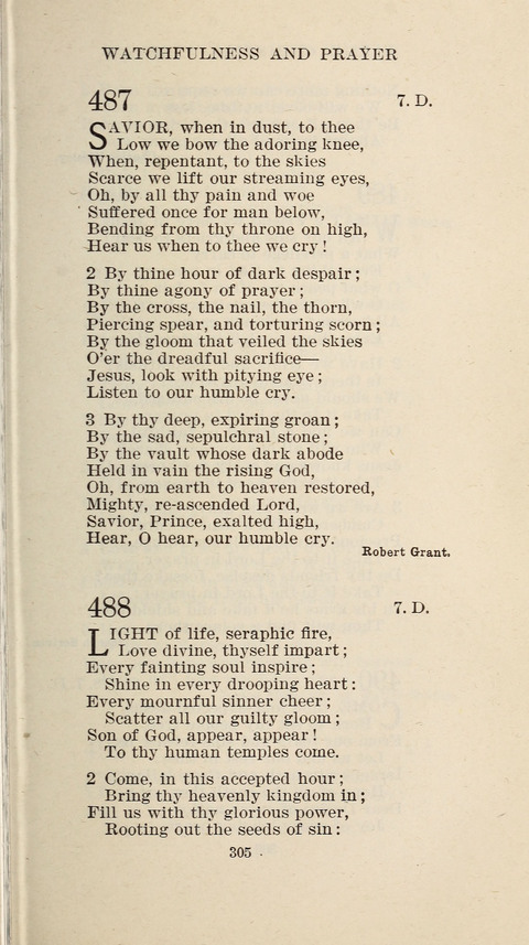 Free Methodist Hymnal page 307