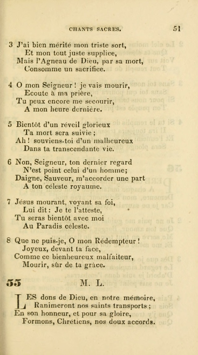 French Psalms, Hymns and Spiritual Songs: with a pure prose pronunciation, in accordance with the usage of the cognate languages... page 54