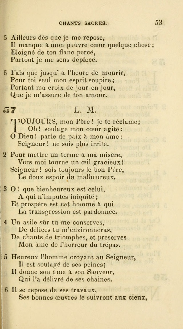 French Psalms, Hymns and Spiritual Songs: with a pure prose pronunciation, in accordance with the usage of the cognate languages... page 56
