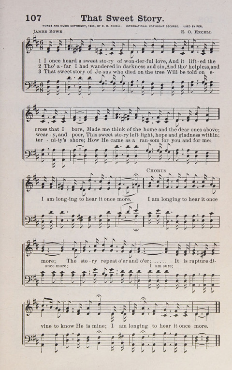 Favorite Solos: a compilation of solos, duets, trios and quartets page 107