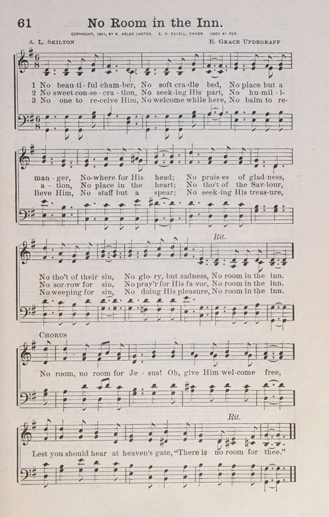 Favorite Solos: a compilation of solos, duets, trios and quartets page 61