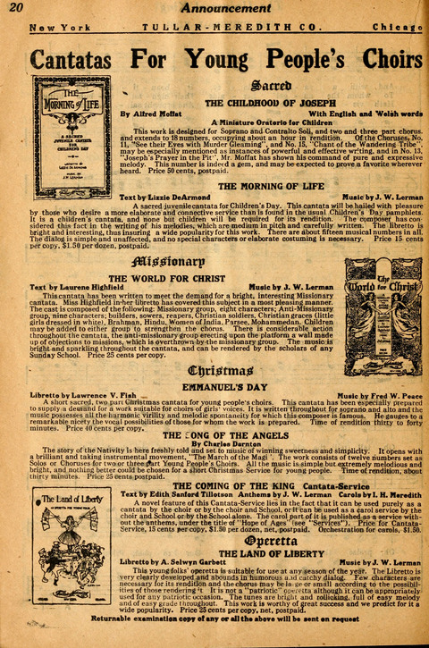 The Festival Song Budget, Christmas page 14