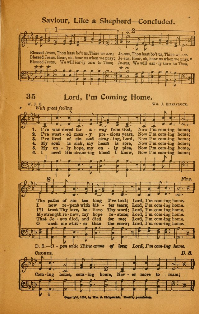 Familiar Songs of the Gospel No. 1 page 31