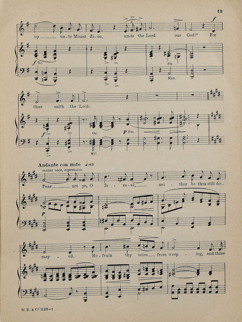 Favorite Sacred Songs for Church and Home page 11