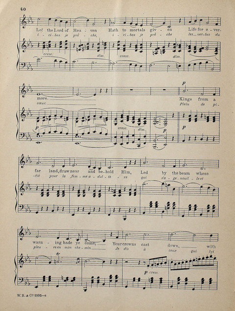 Favorite Sacred Songs for Church and Home page 38
