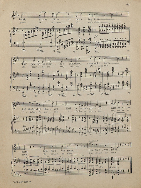 Favorite Sacred Songs for Church and Home page 41