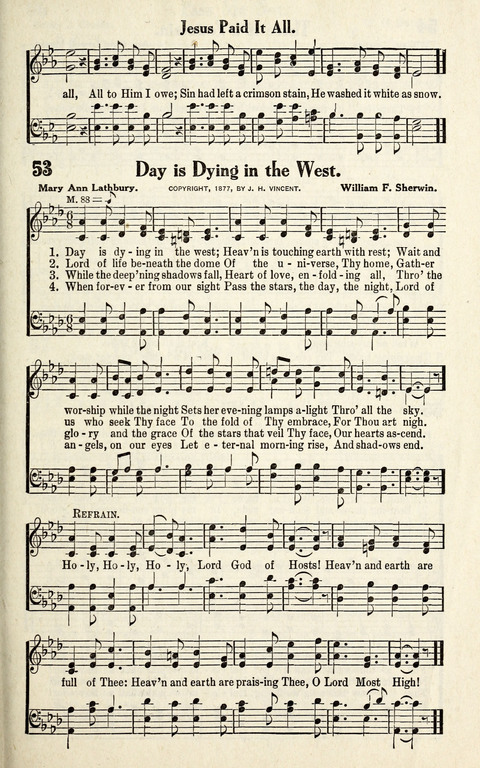 Favorite Selections from Victorious Service Songs: Designed for Conventions and Other Special Occasions page 51