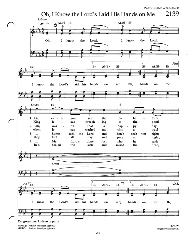 The Faith We Sing page 261