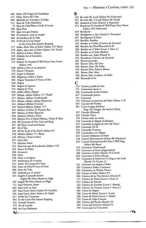 Flor Y Canto (2nd ed.) page 711