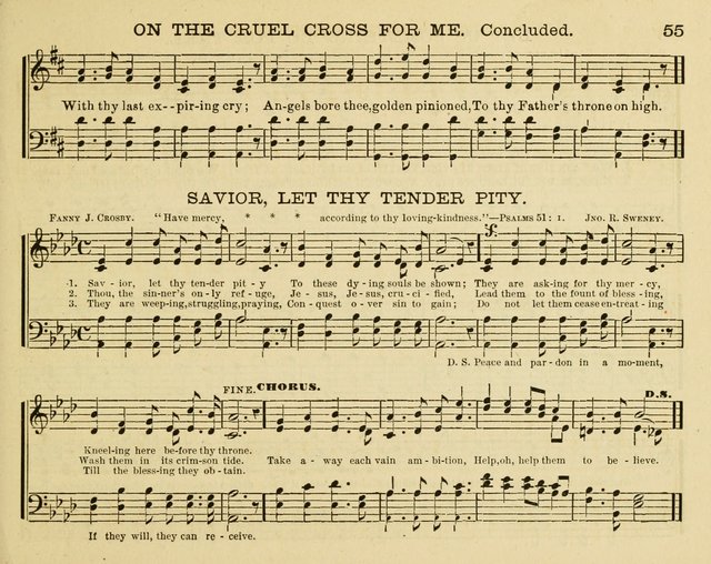 Fount of Blessing: a choice collection of sacred melodies, suitable for sunday schools, bible classes, prayer and praise meetings, gospel temperance meetings, and the home circles page 49