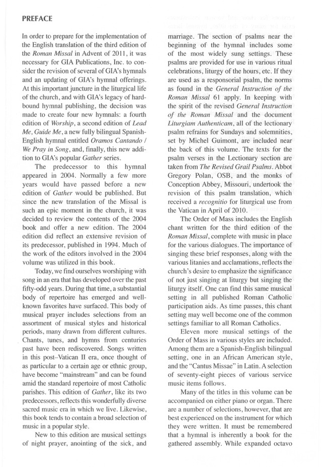 Gather (3rd ed.) page ii