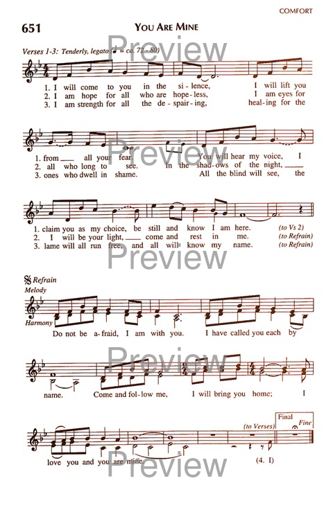 Glory and Praise (3rd. ed.) page 1170