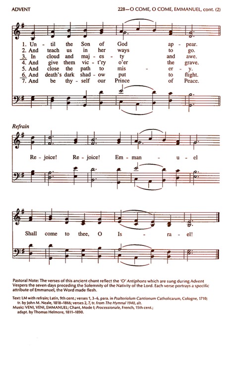 Glory and Praise (3rd. ed.) page 381