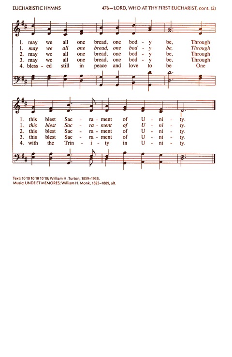 Glory and Praise (3rd. ed.) page 827