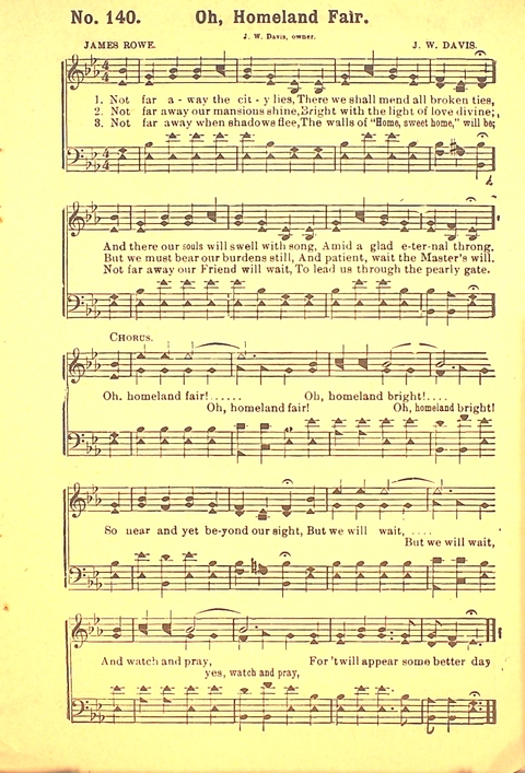 The Gospel Call: a book of revival songs page 143