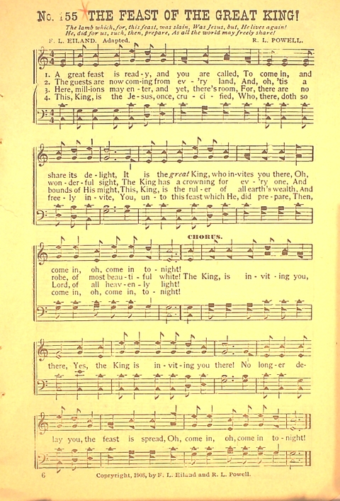 The Gospel Call: a book of revival songs page 159