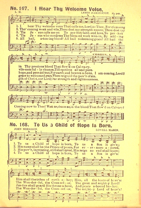 The Gospel Call: a book of revival songs page 170