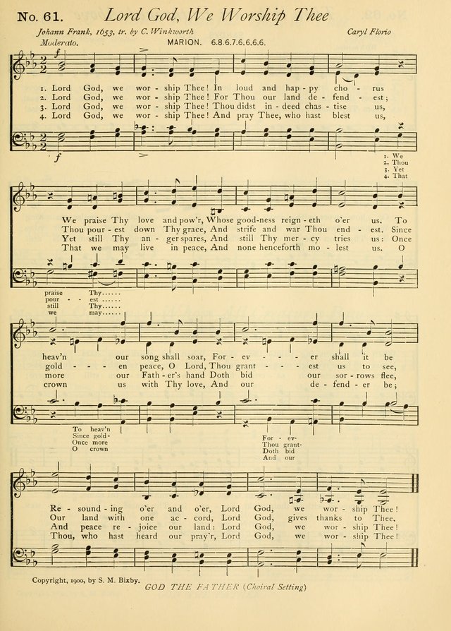 Gloria Deo: a Collection of Hymns and Tunes for Public Worship in all Departments of the Church page 43