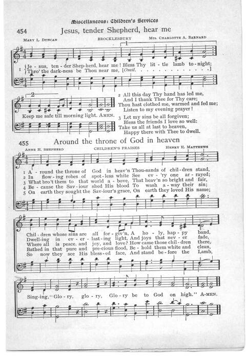 Gloria in Excelsis: a collection of responsive scripture readings, standard hymns and tunes, and spiritual songs for worship in the church and home (Abridged ed.) page 268