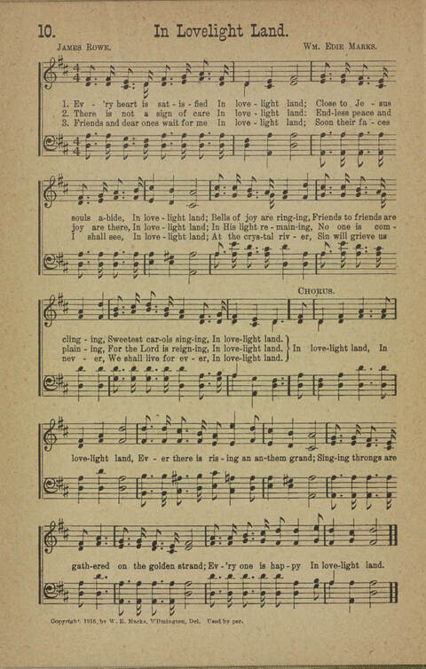 The Gospel Echo: For the Church, Sunday-School and Evangelistic Service page 10
