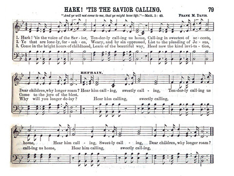 Gospel Echoes: A Choice Collection of Songs for Use in the Sunday-School, Prayer and Praise Meetings, and the Home Circle page 77