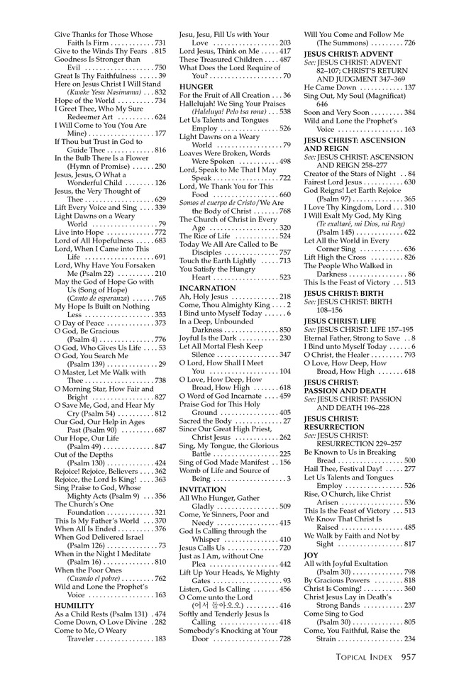 Glory to God: the Presbyterian Hymnal page 1084
