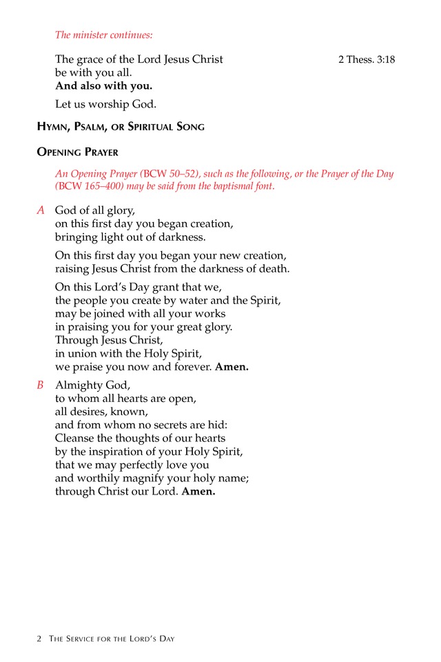 Glory to God: the Presbyterian Hymnal page 2