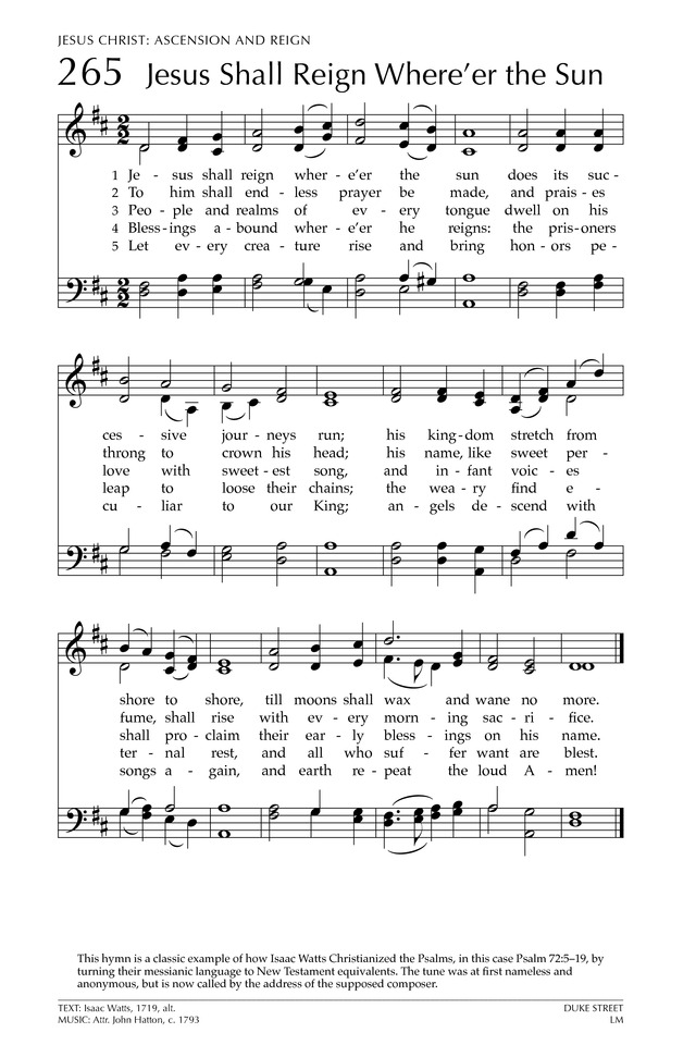 Glory to God: the Presbyterian Hymnal page 361