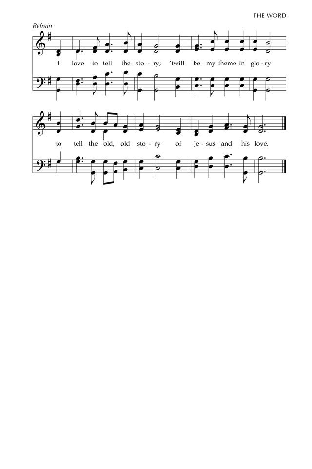 Glory to God: the Presbyterian Hymnal page 601