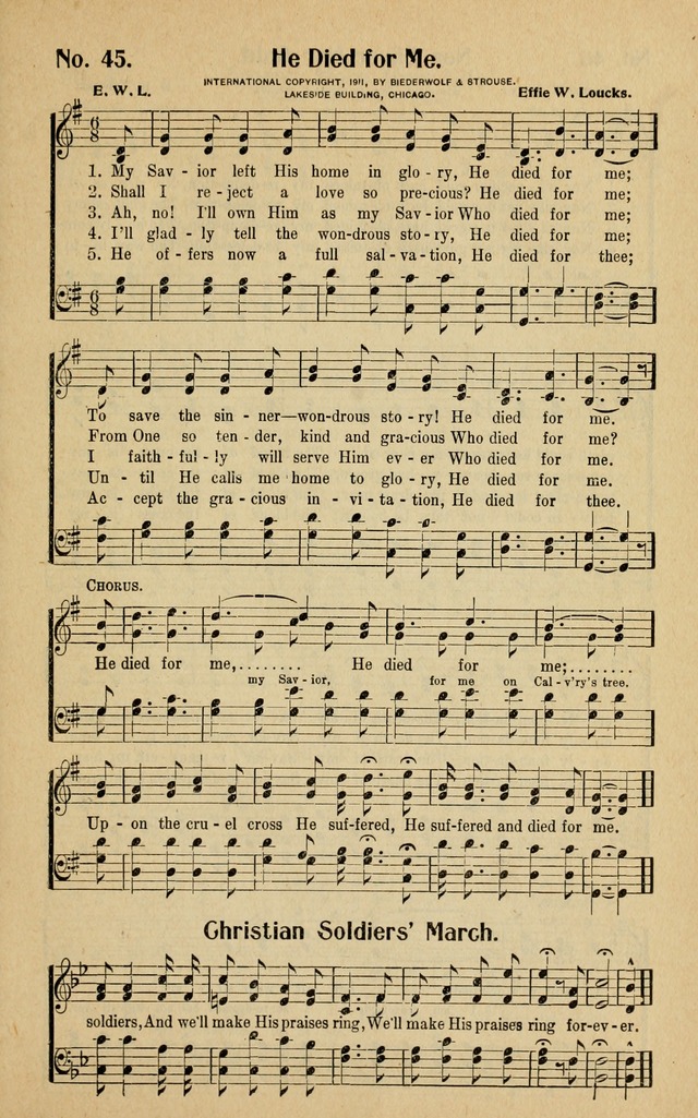 Gospel Hosannas: for church and Sabbath school, young people