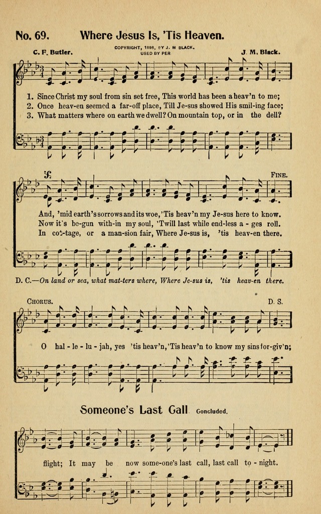 Gospel Hosannas: for church and Sabbath school, young people