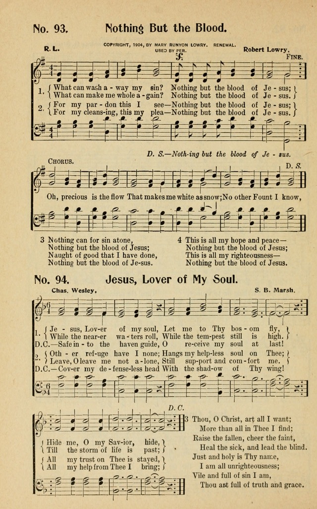 Gospel Hosannas: for church and Sabbath school, young people